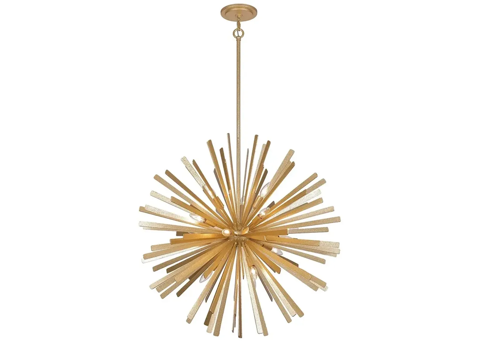 Metropolitan Confluence 16-Light Piastra Gold Pendant