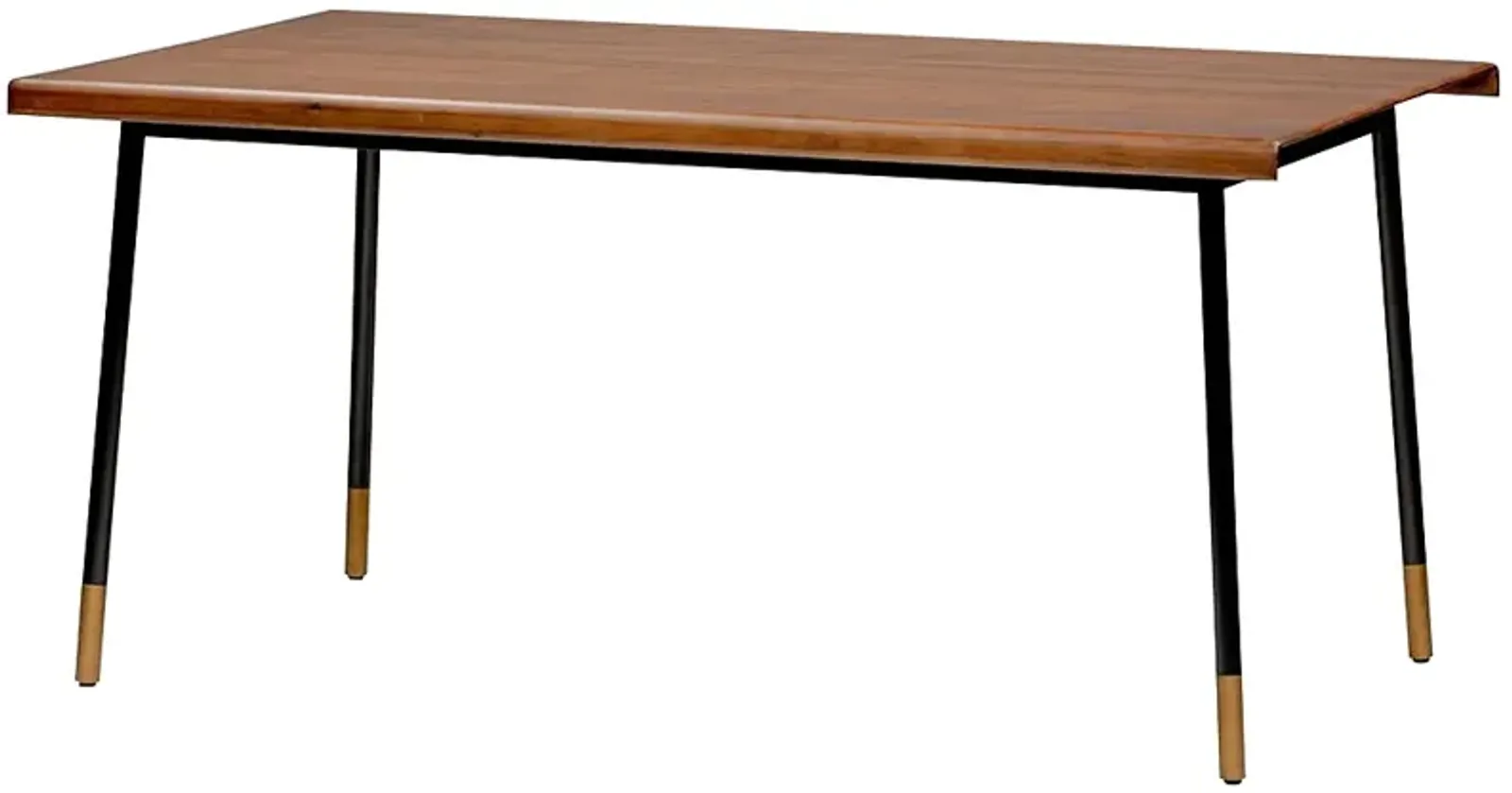 Miriam 70 3/4" Wide Brown Wood Rectangular Dining Table