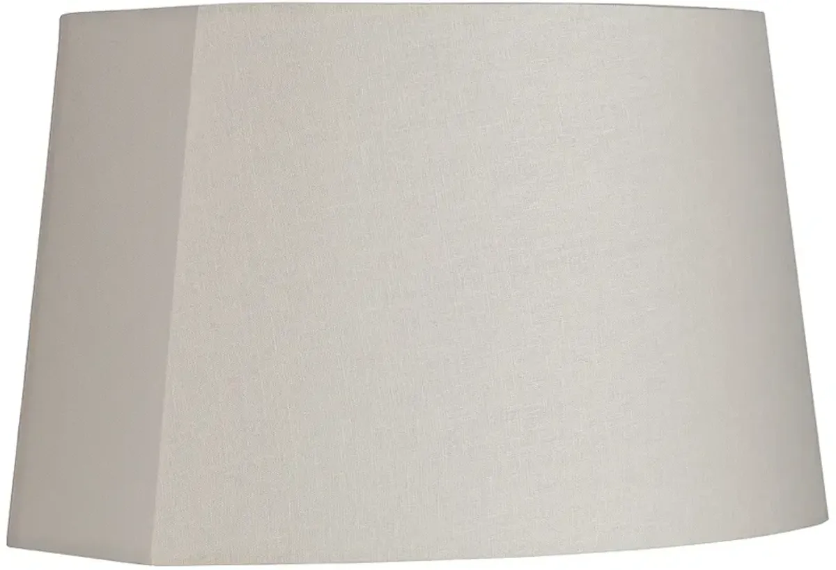 Springcrest Kipp Ivory Modified Oval Shade 10/12.5x11/15x10 (Spider)