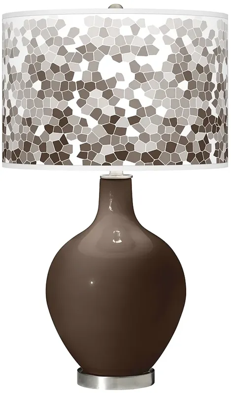 Carafe Mosaic Giclee Ovo Table Lamp