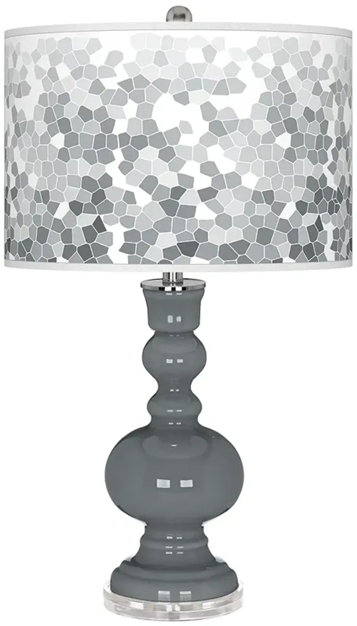 Software Mosaic Giclee Apothecary Table Lamp