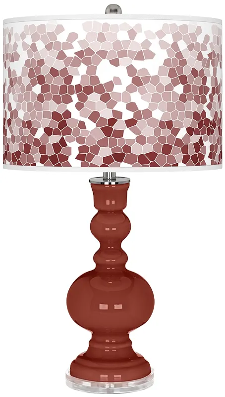 Madeira Mosaic Giclee Apothecary Table Lamp