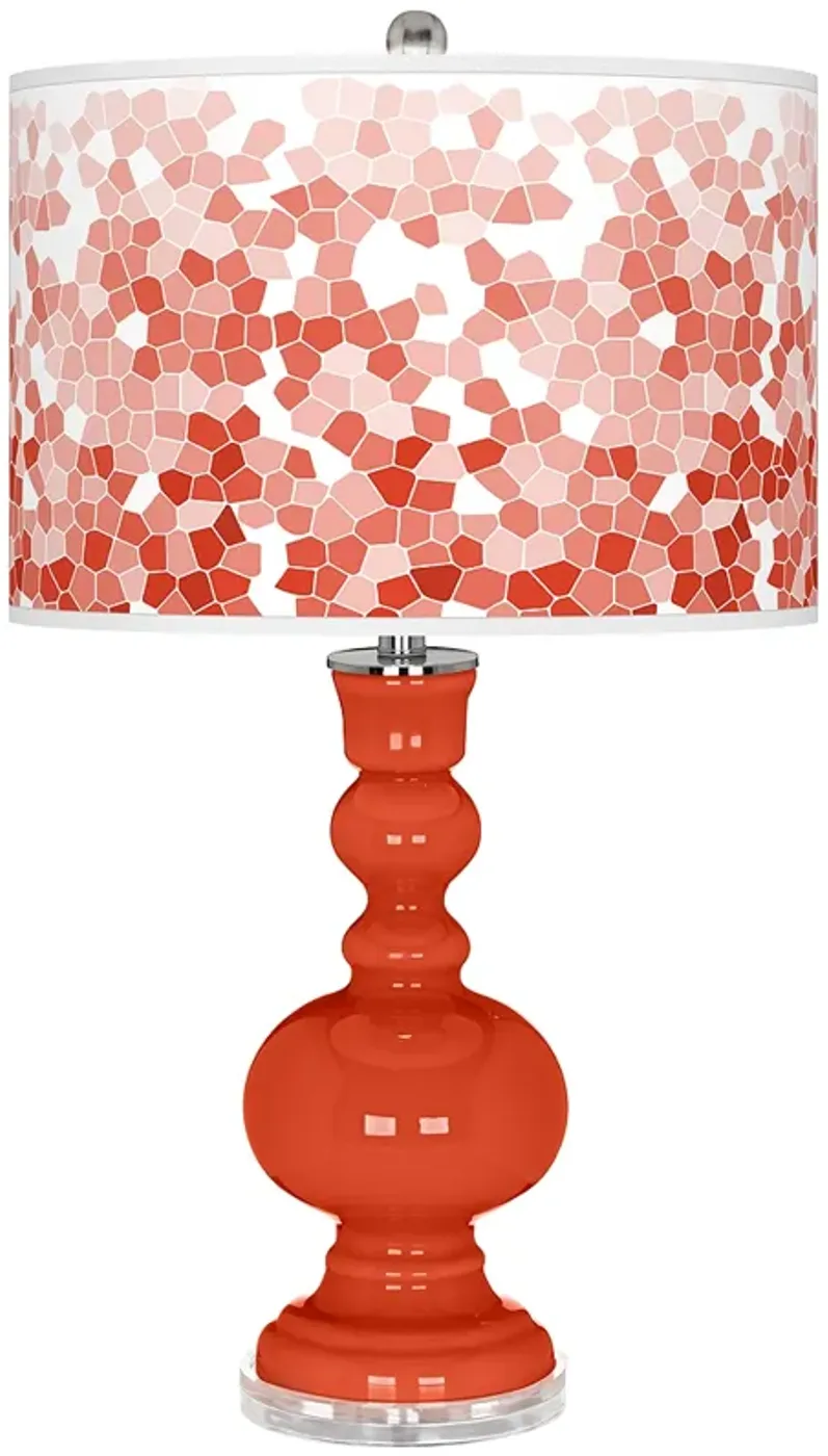 Daredevil Mosaic Giclee Apothecary Table Lamp