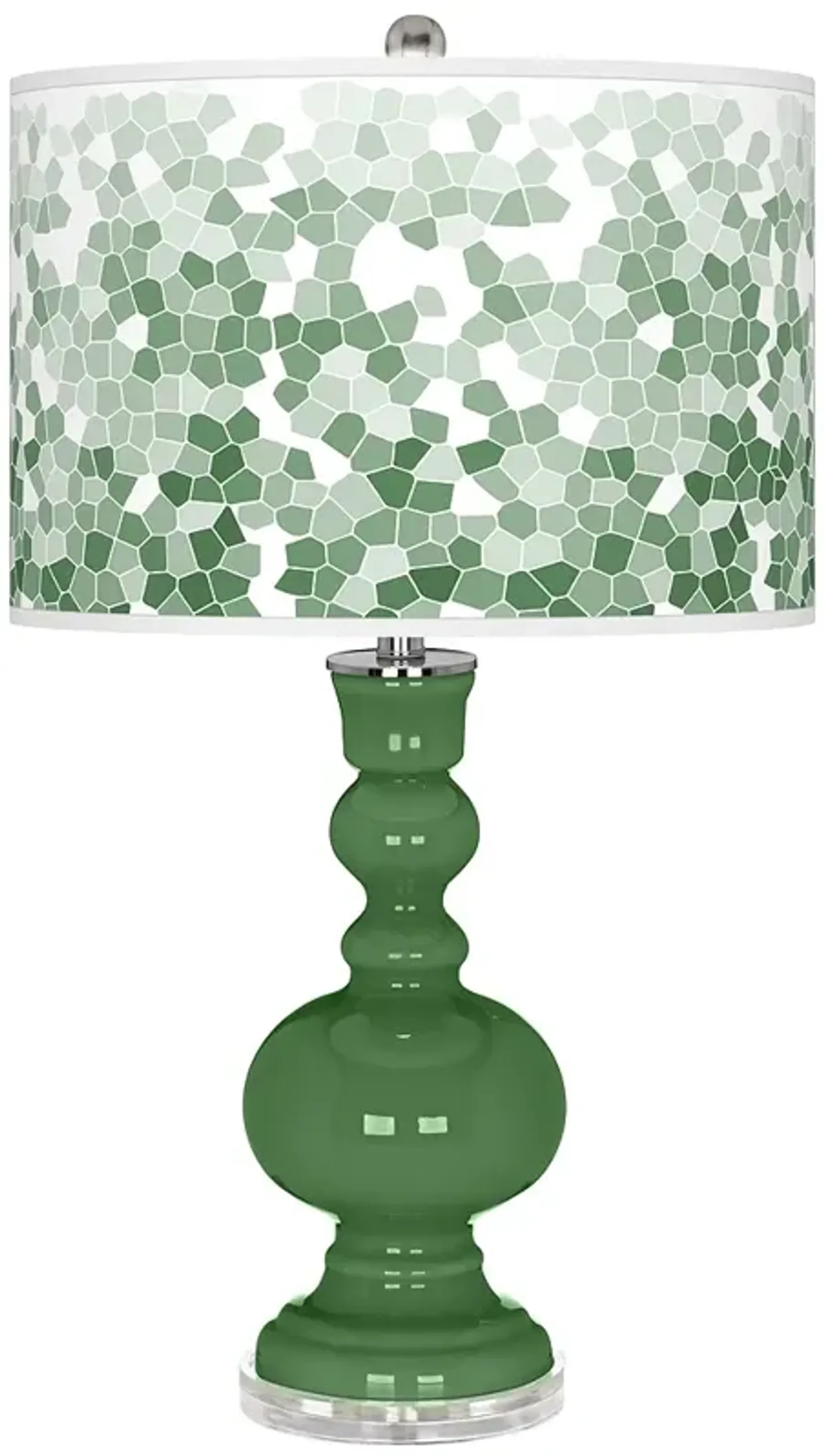 Garden Grove Mosaic Giclee Apothecary Table Lamp