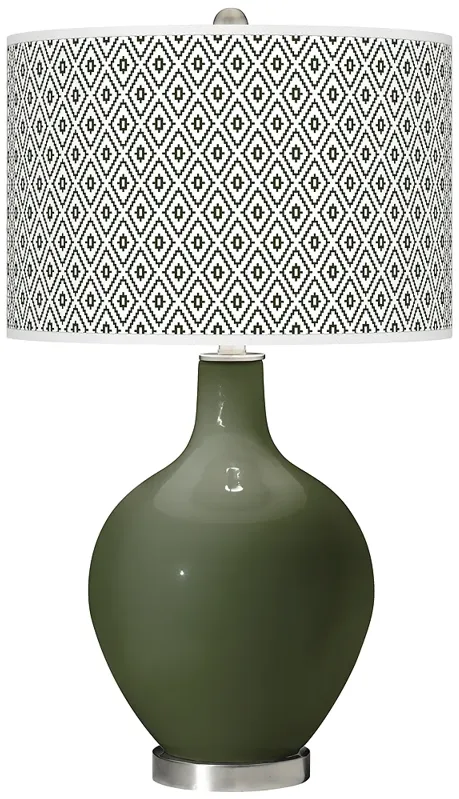 Secret Garden Diamonds Ovo Table Lamp