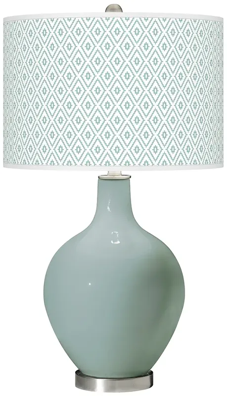 Aqua-Sphere Diamonds Ovo Table Lamp