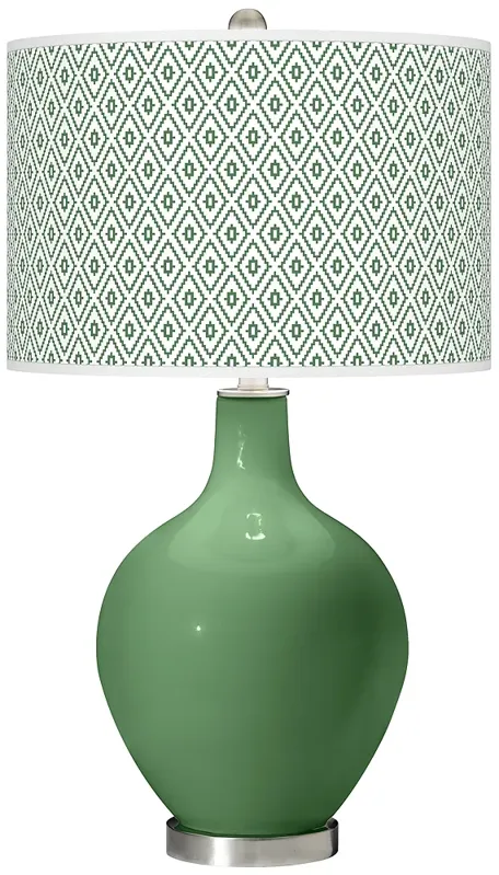 Garden Grove Diamonds Ovo Table Lamp