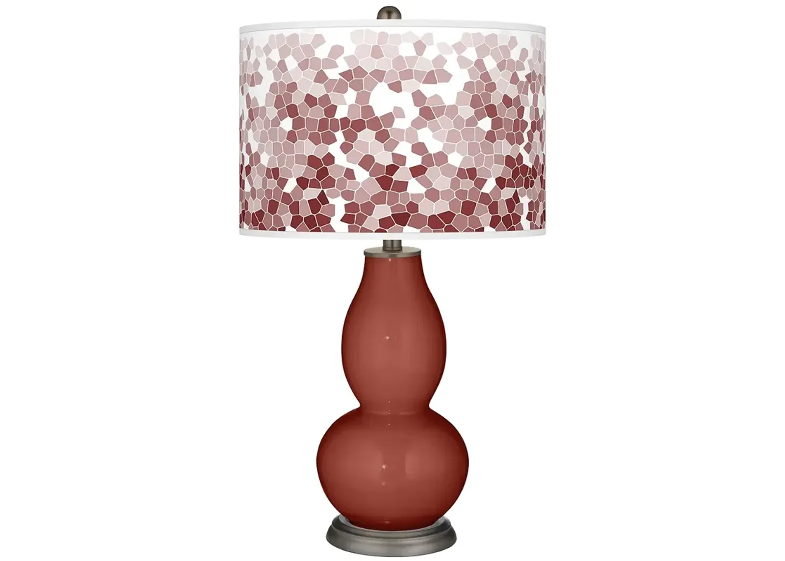 Madeira Mosaic Giclee Double Gourd Table Lamp