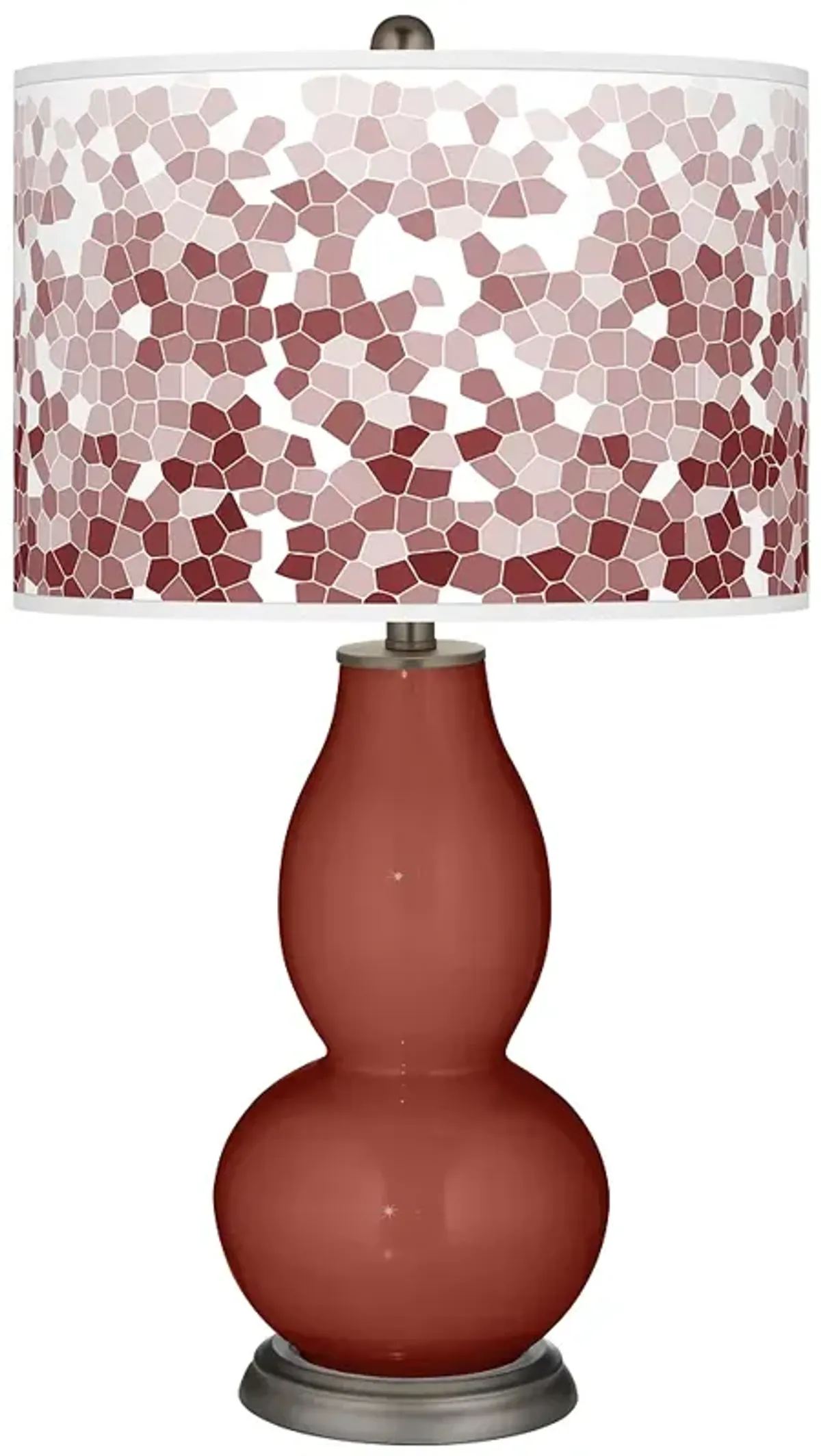 Madeira Mosaic Giclee Double Gourd Table Lamp