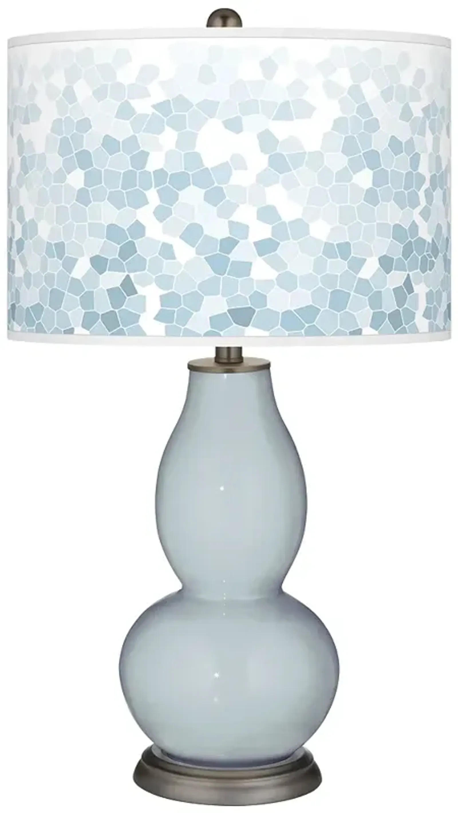 Take Five Mosaic Giclee Double Gourd Table Lamp