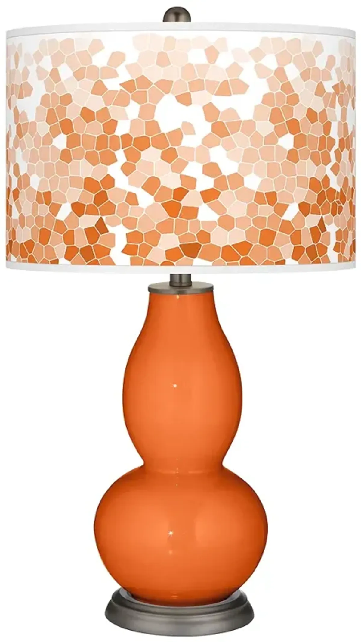 Invigorate Mosaic Giclee Double Gourd Table Lamp