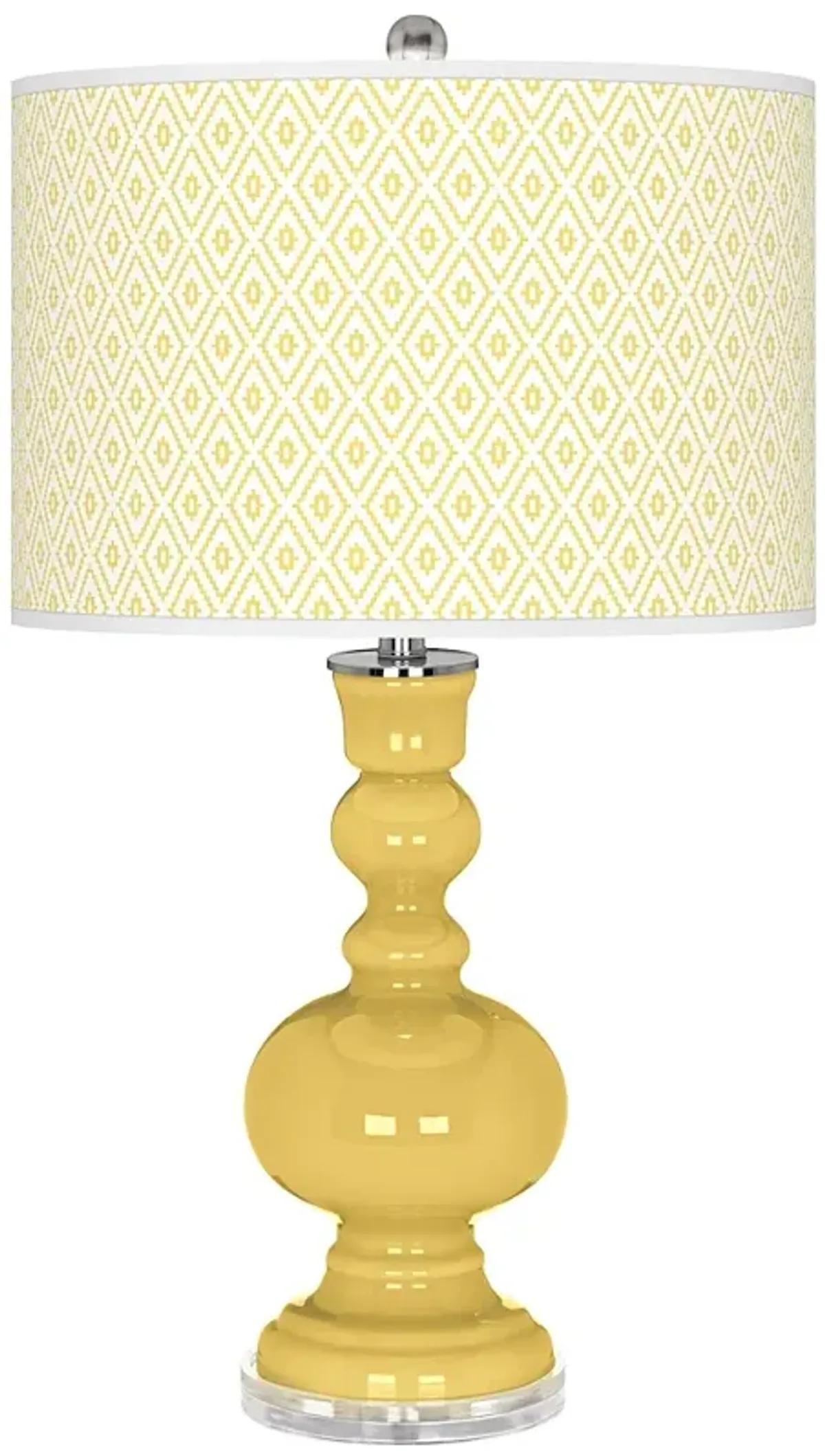 Daffodil Diamonds Apothecary Table Lamp