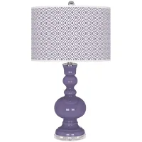 Purple Haze Diamonds Apothecary Table Lamp