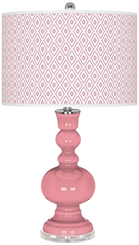 Haute Pink Diamonds Apothecary Table Lamp