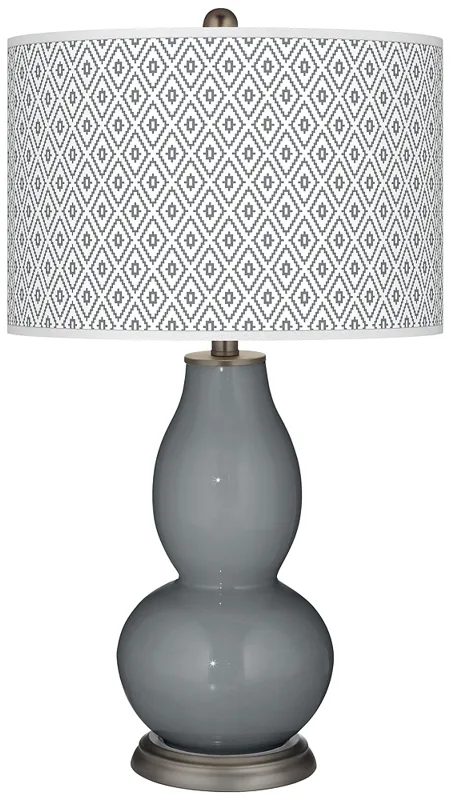 Software Diamonds Double Gourd Table Lamp