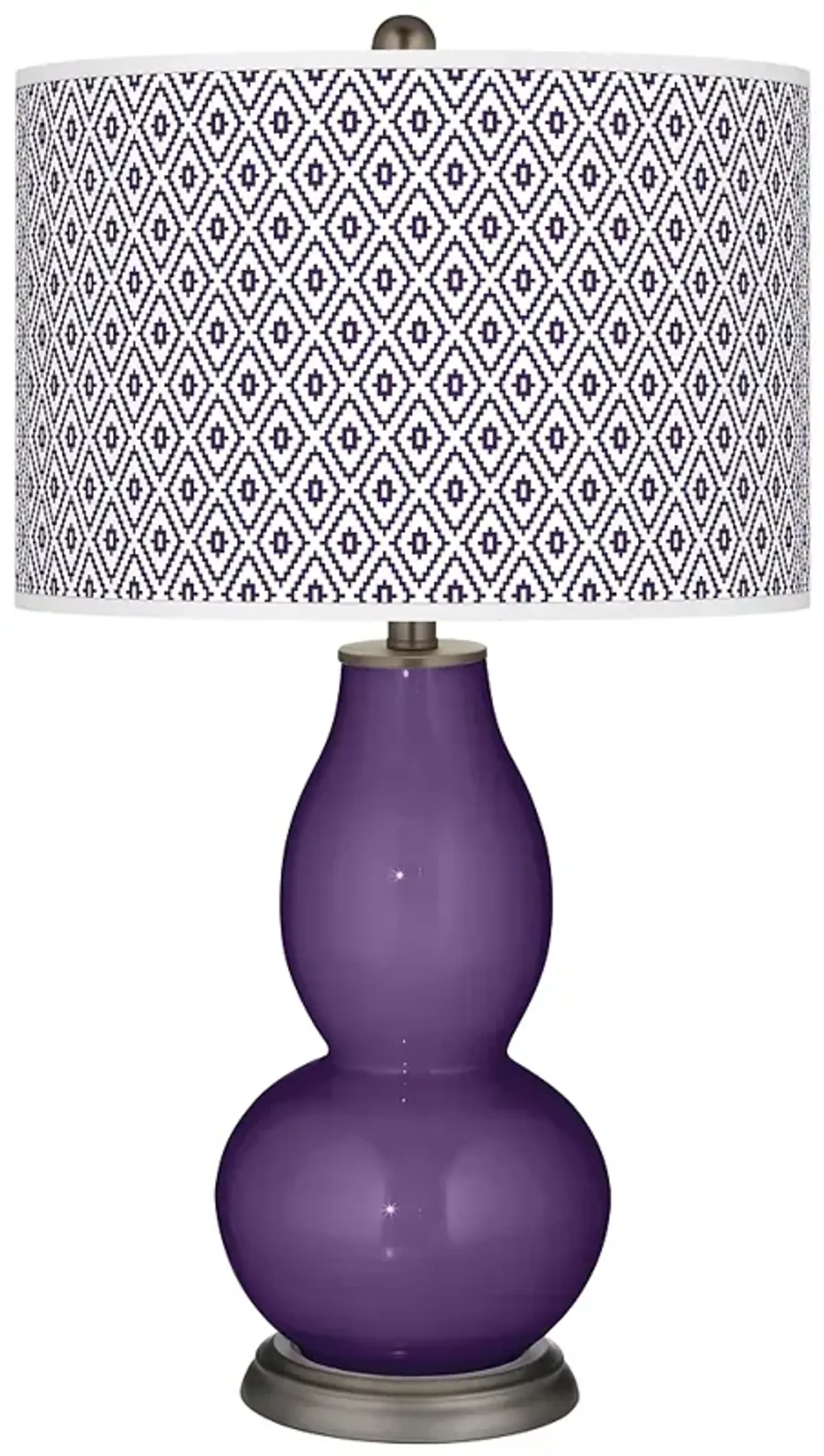 Acai Diamonds Double Gourd Table Lamp