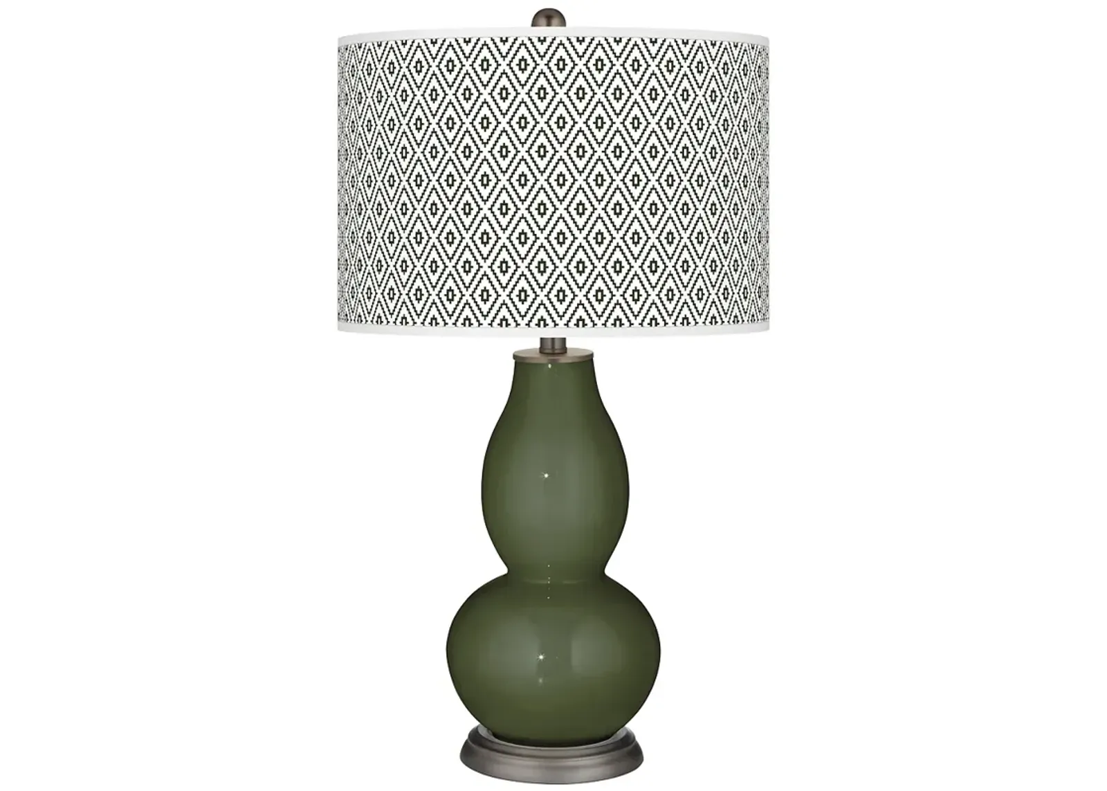 Secret Garden Diamonds Double Gourd Table Lamp