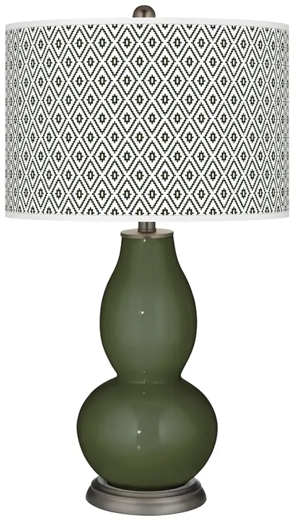 Secret Garden Diamonds Double Gourd Table Lamp