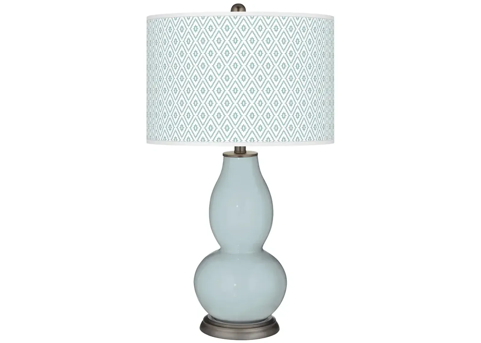 Rain Diamonds Double Gourd Table Lamp