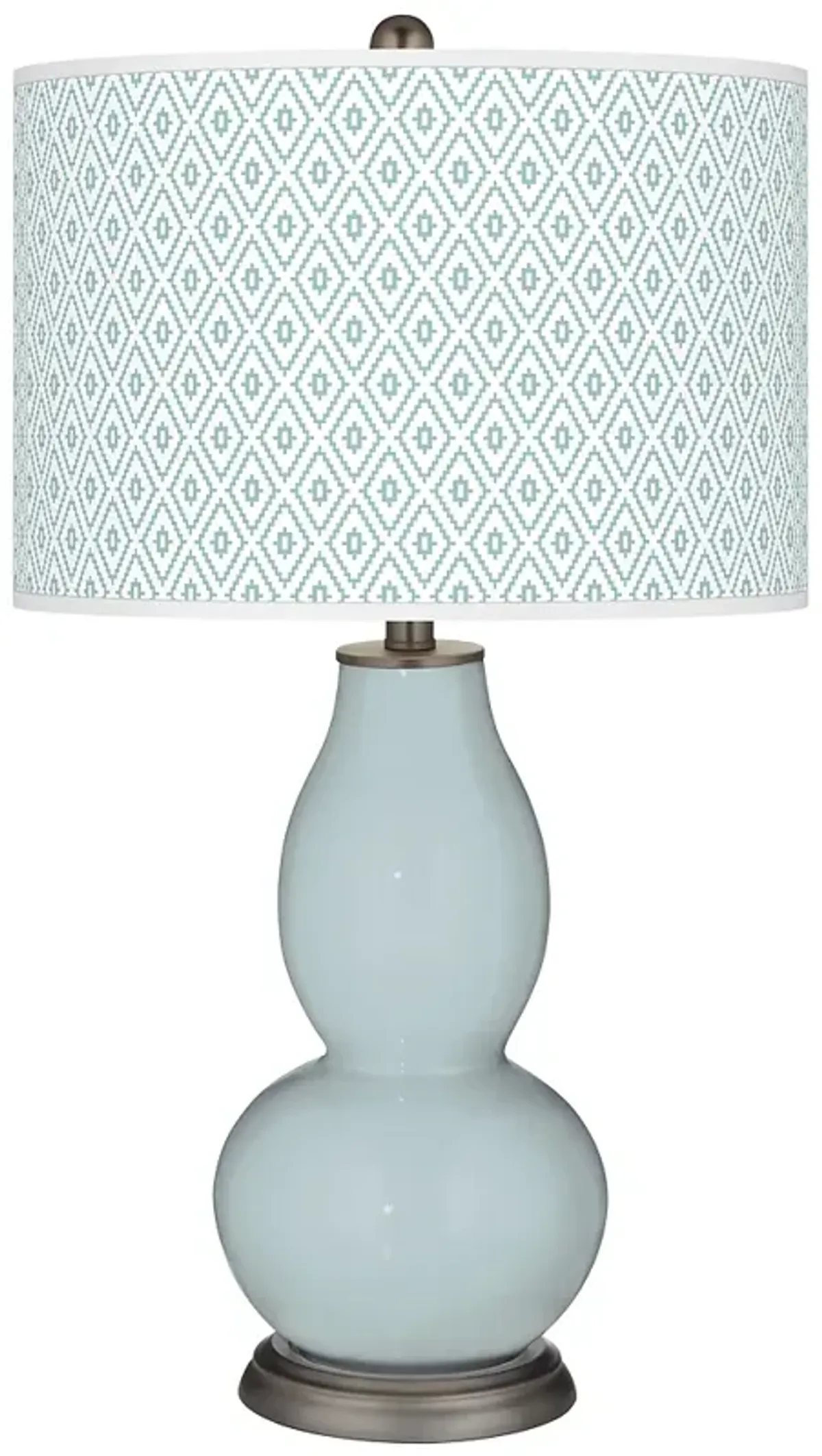 Rain Diamonds Double Gourd Table Lamp