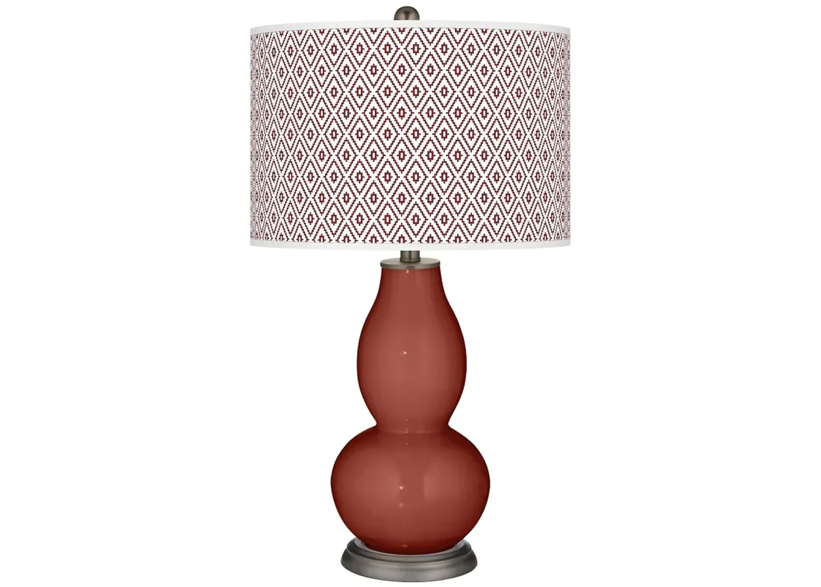 Madeira Diamonds Double Gourd Table Lamp