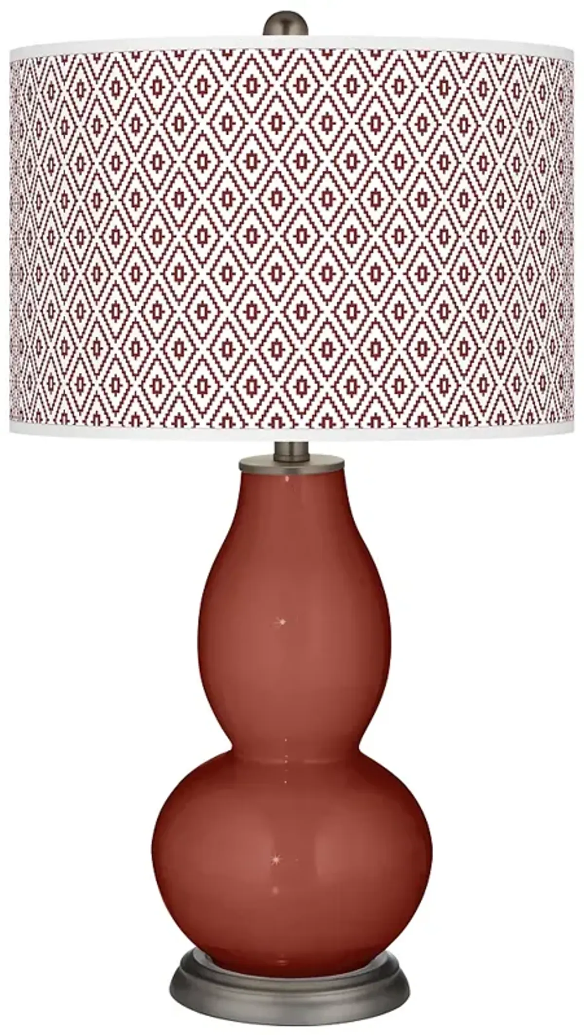 Madeira Diamonds Double Gourd Table Lamp