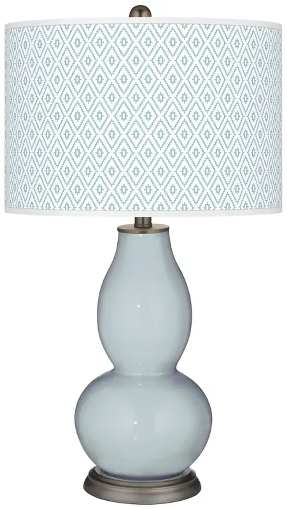 Take Five Diamonds Double Gourd Table Lamp