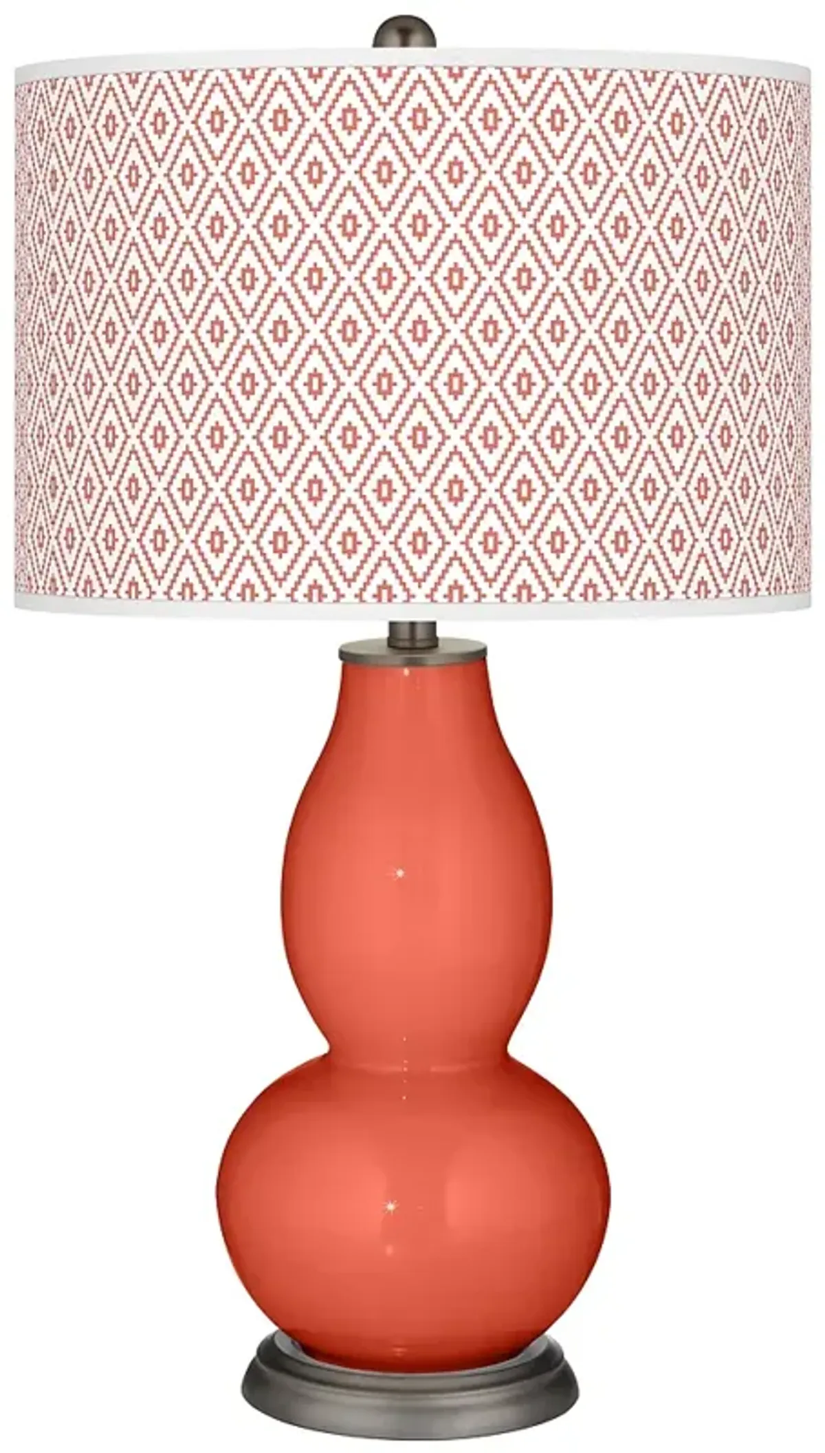 Coral Reef Diamonds Double Gourd Table Lamp