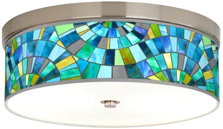 Lagos Mosaic Giclee Energy Efficient Ceiling Light