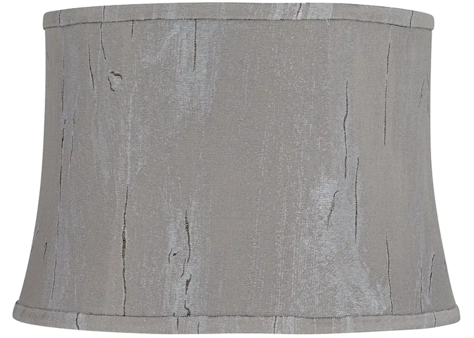 Treble Gray Softback Drum Lamp Shade 14x16x11 (Spider)