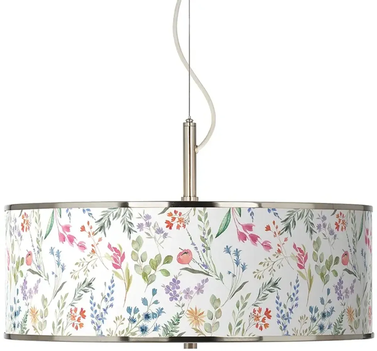 Spring's Joy Giclee Glow 20" Wide Pendant Light