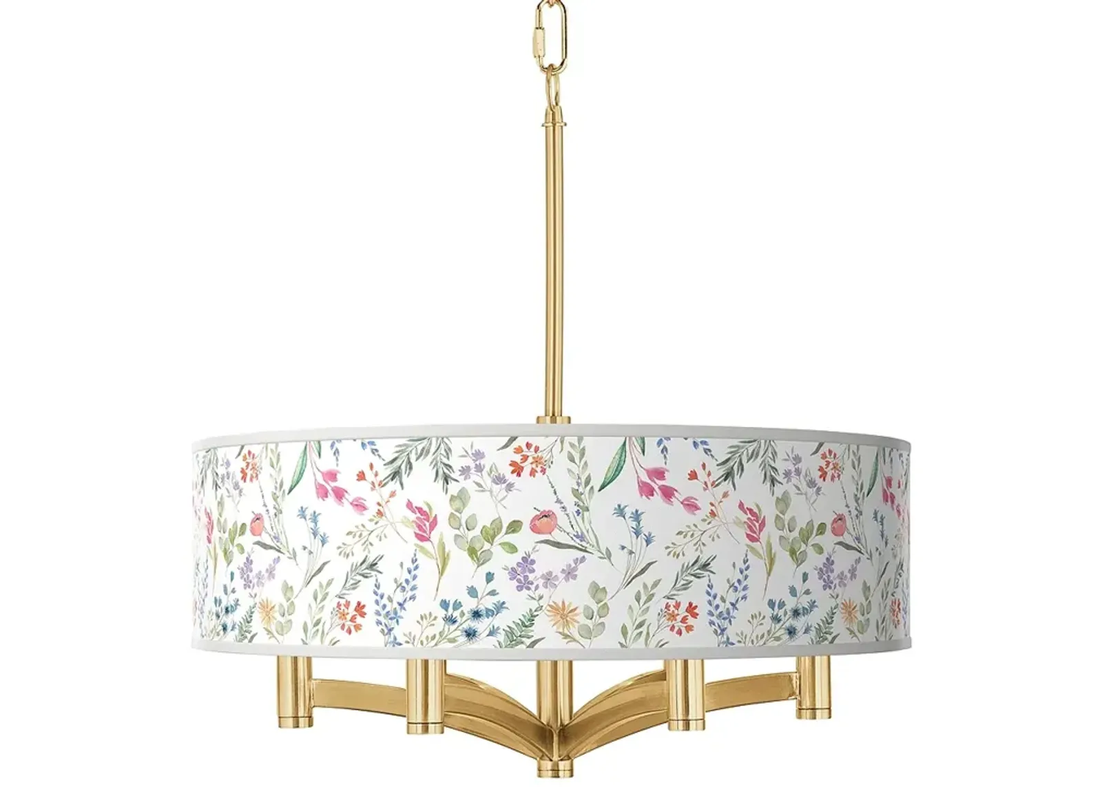 Spring's Joy Ava 6-Light Gold Pendant Chandelier