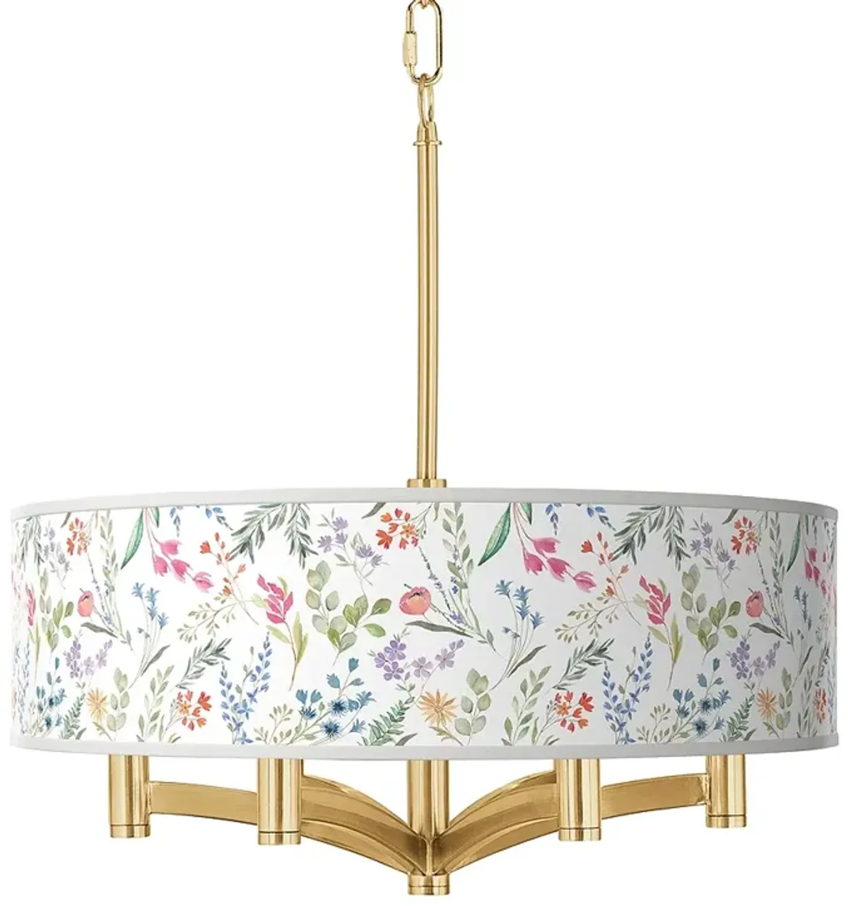 Spring's Joy Ava 6-Light Gold Pendant Chandelier