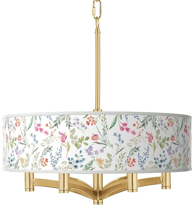 Spring's Joy Ava 6-Light Gold Pendant Chandelier