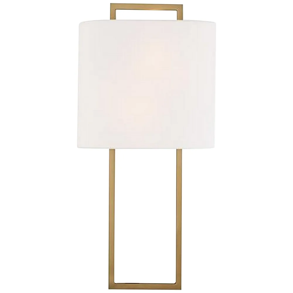 Crystorama Fremont 21" High Vibrant Gold Wall Sconce