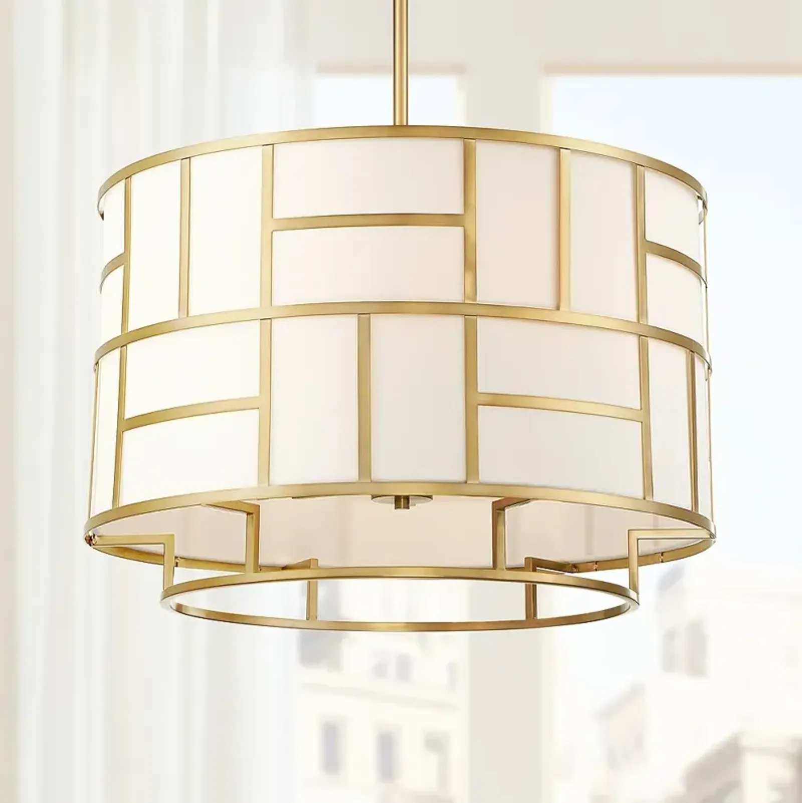 Crystorama Danielson 24 3/4" Wide Vibrant Gold Chandelier