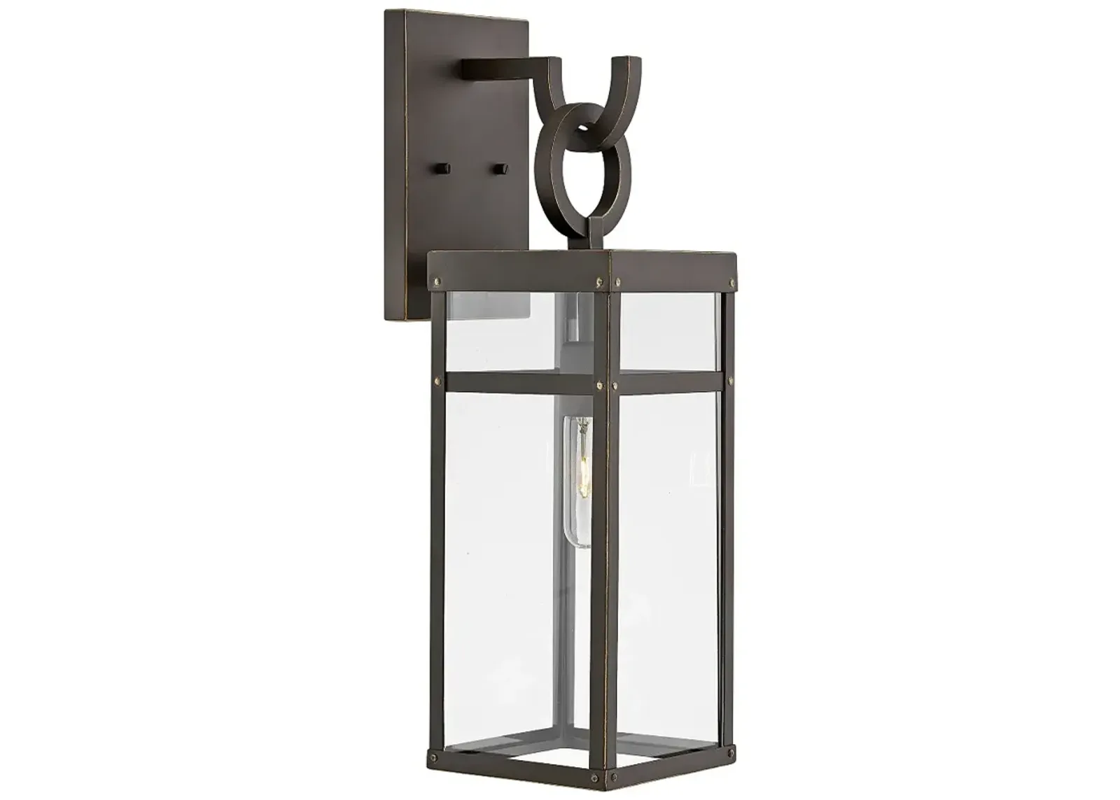 Hinkley Porter 22" High Oil-Rubbed Bronze Outdoor Wall Light