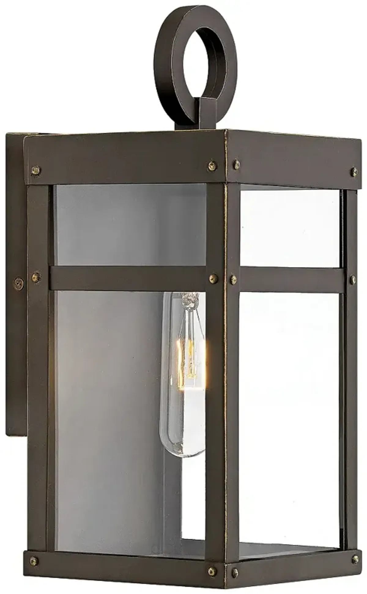 Hinkley Porter 13" High Oil-Rubbed Bronze Outdoor Wall Light