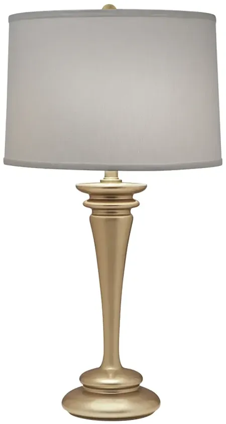 Stiffel Yelm Oculux Bronze Metal Table Lamp with Pearl Shade