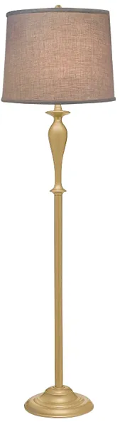 Stiffel Graciela 62" Oculux Bronze Floor Lamp with Geneva Shade