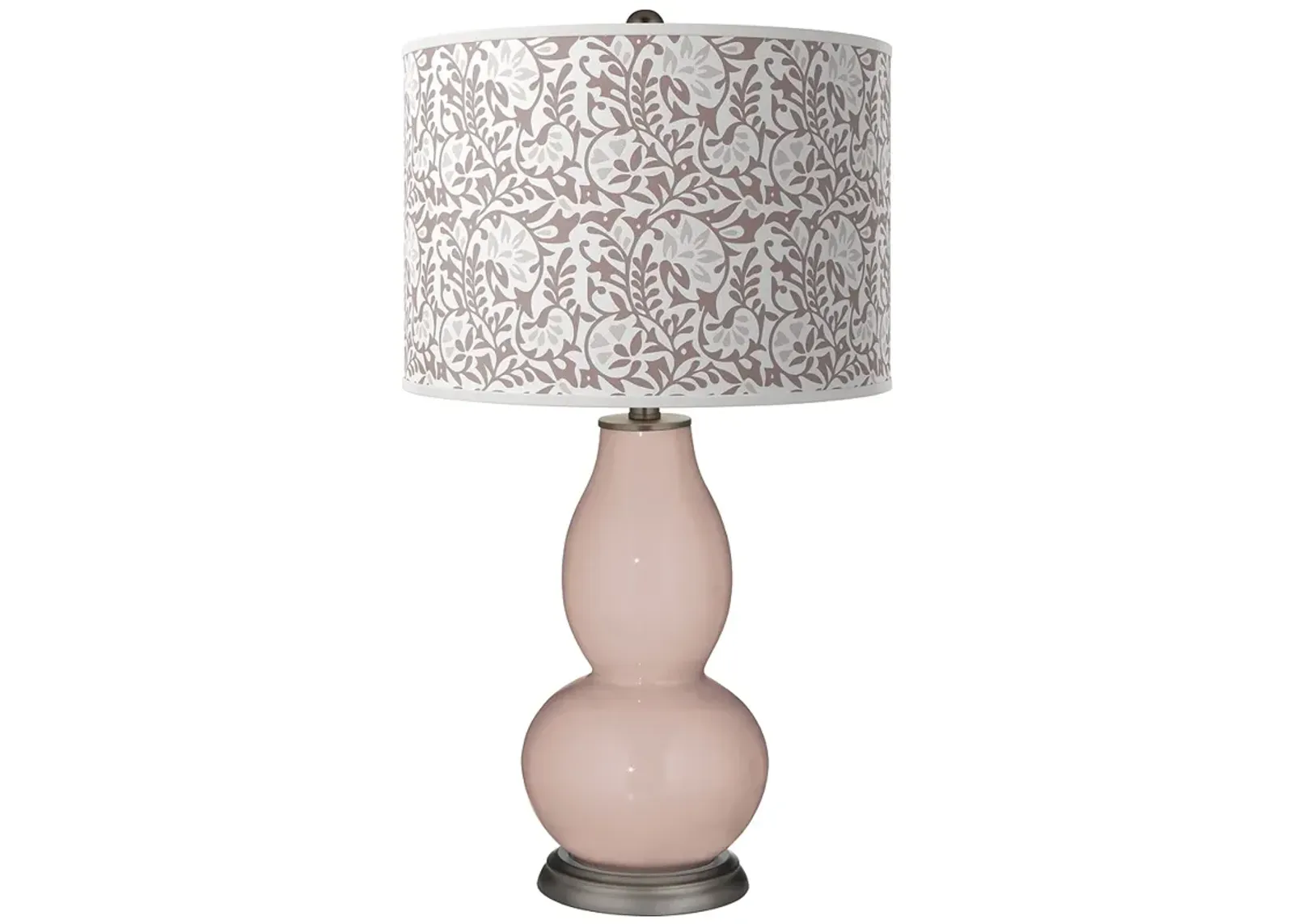 Glamour Gardenia Double Gourd Table Lamp