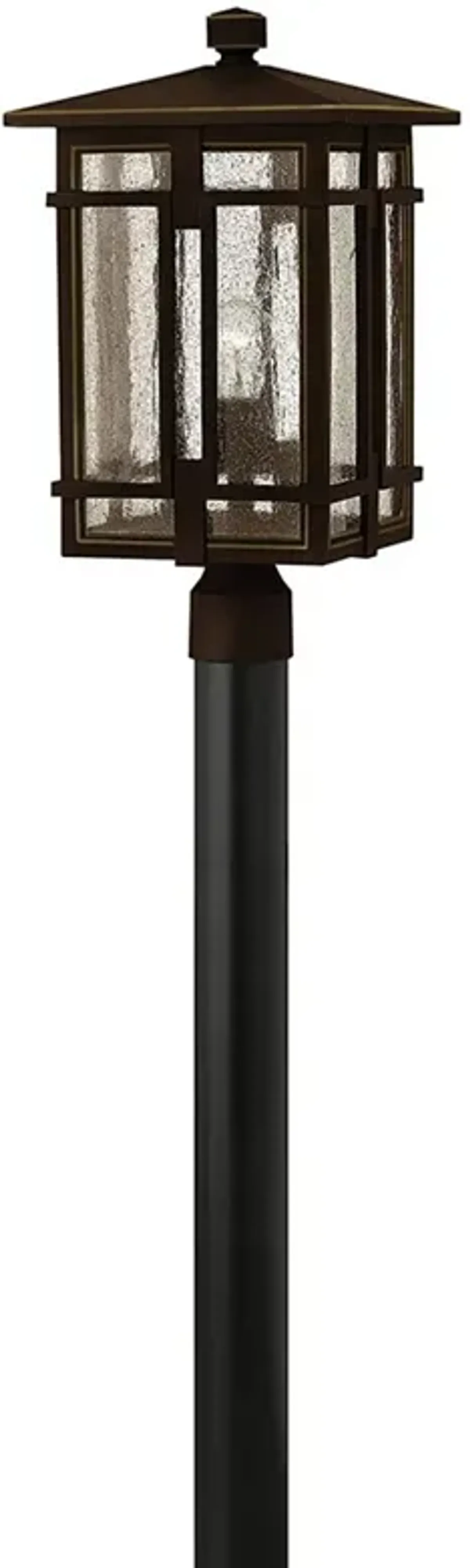 Outdoor Tucker-Large Post Top Or Pier Mount Lantern-Oil Rubbed Bronze