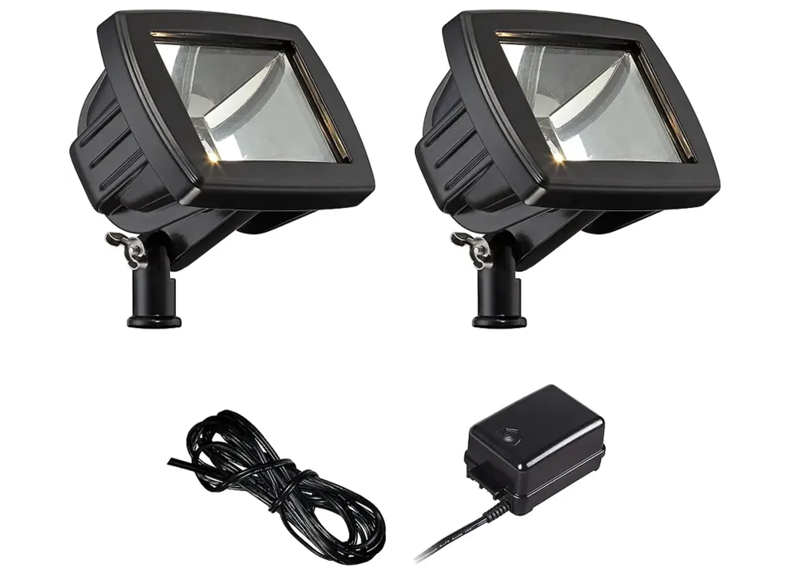 Black LED Flood Light Landscape Kit