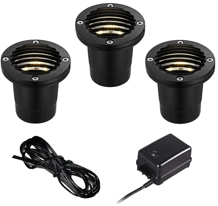 In-Ground Well Light 5-Piece LED Landscape Light Set