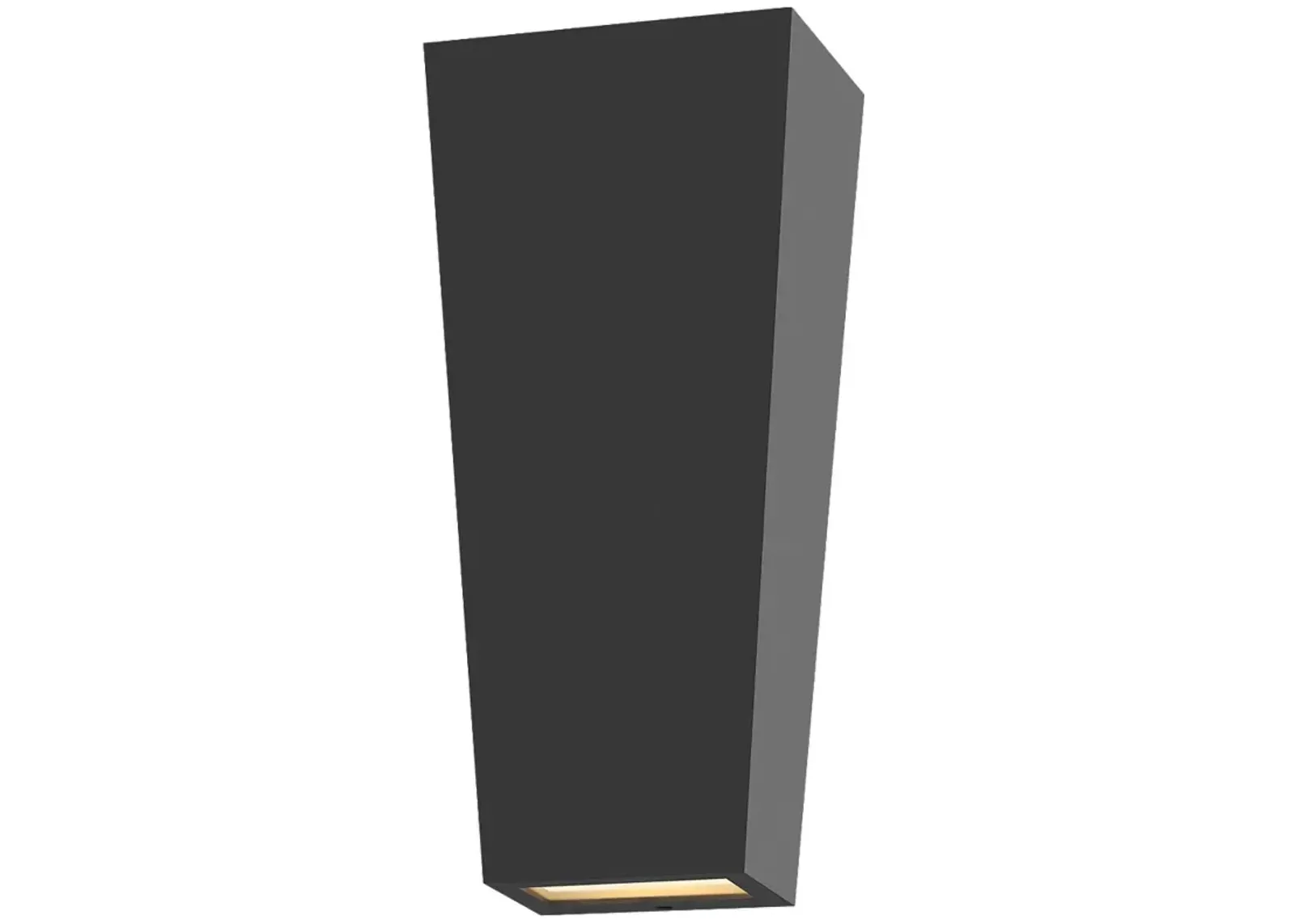 Hinkley Cruz 16 1/2" High Black Finish Modern Outdoor Wall Light