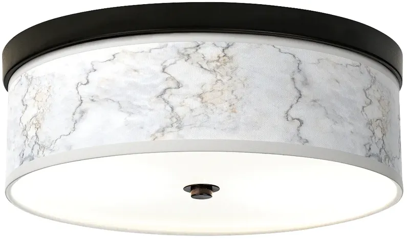 Marble Glow Giclee Energy Efficient Bronze Ceiling Light