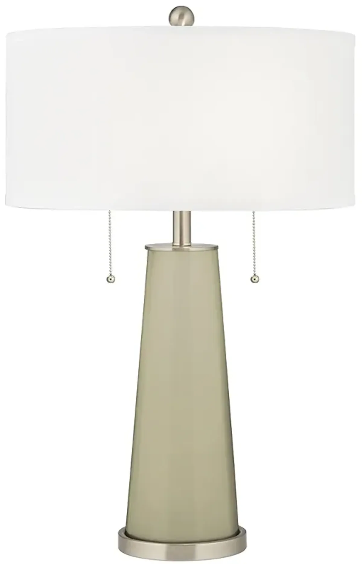 Sage Peggy Glass Table Lamp