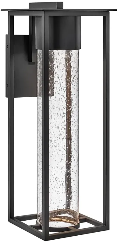 Hinkley Coen 21 1/2"H Black LED Outdoor Lantern Wall Light