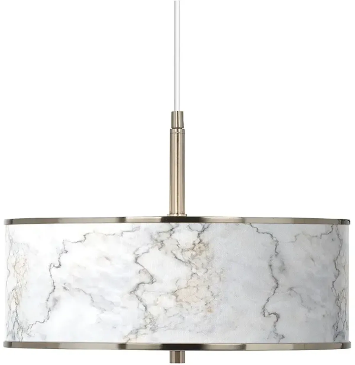 Marble Glow Giclee Glow 16" Wide Pendant Light