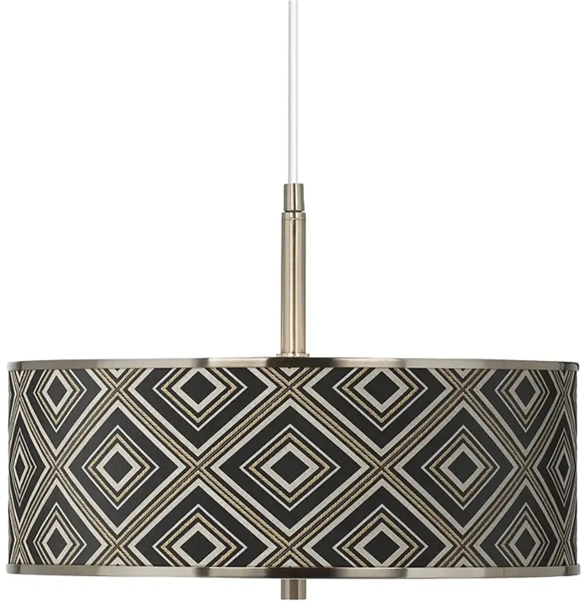 Rhythm Giclee Glow 16" Wide Pendant Light